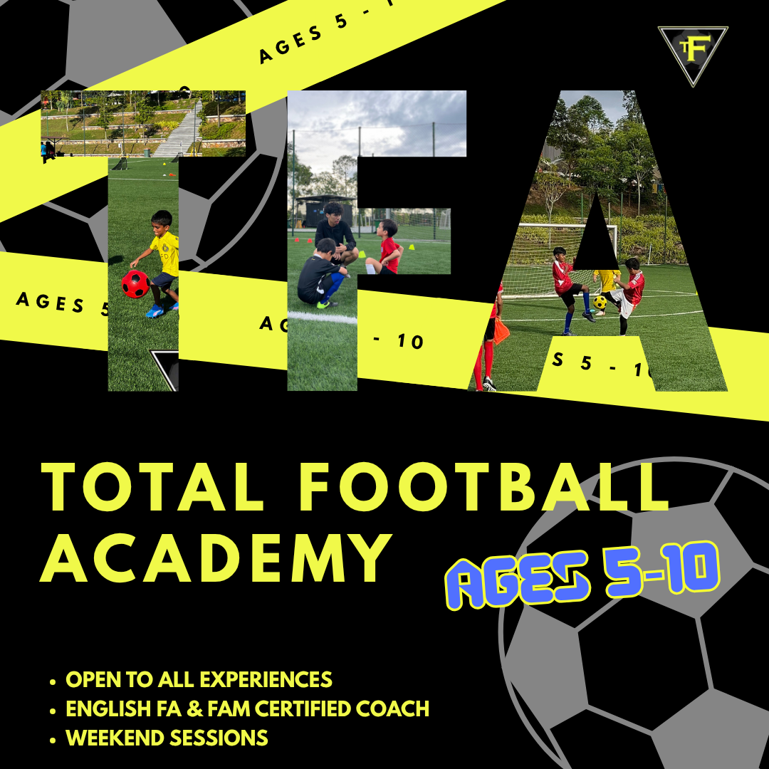 Total Football Academy (Ages 5-10 | EV Arena Elmina)