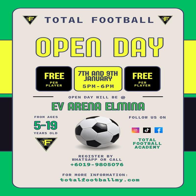 Open day - Ages 5-10 (EV Arena Elmina) Free Session