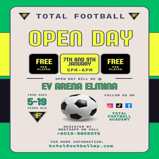 Open day - Ages 11-19 (EV Arena Elmina) Free Session